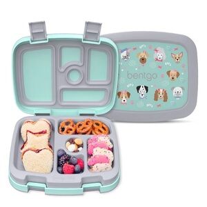 Bentgo Kids Durable & Leak-Proof Lunch Box - Green